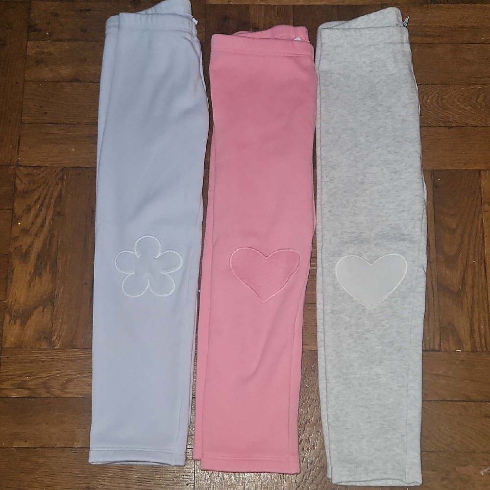 Old Navy 5T Fleece Lined Leggings 3pack